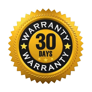 + 30-Day Warranty